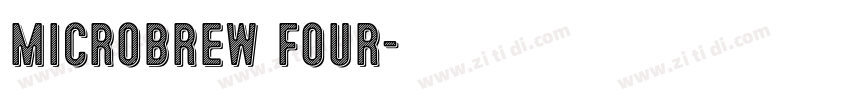 Microbrew Four字体转换